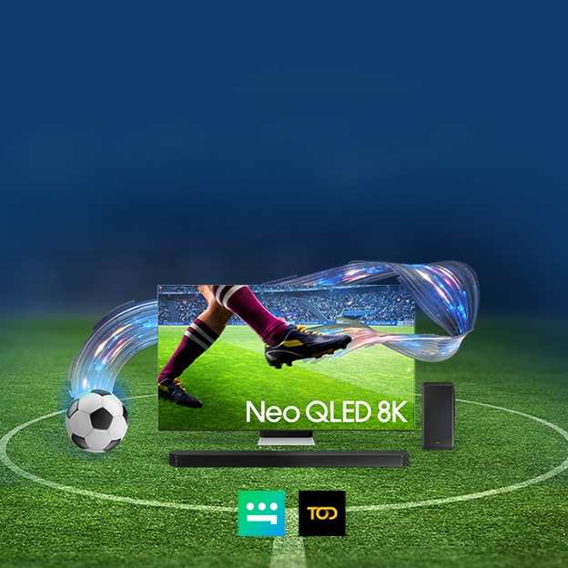 Experience more with AI Upscaling on Neo QLED 8K